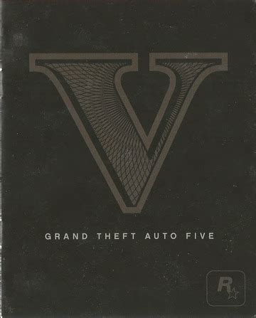 Grand Theft Auto V PS3 Manual (BLES.